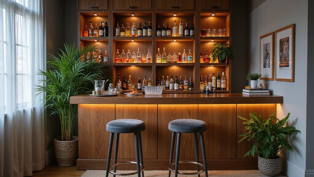 bar area space planning