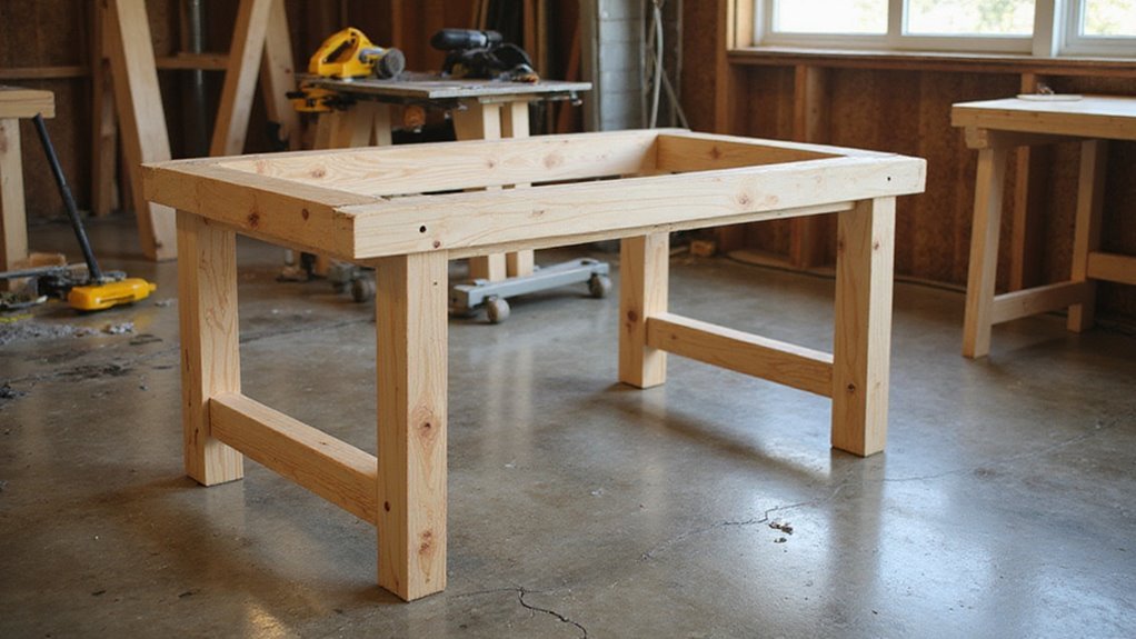 build sturdy workbench frame
