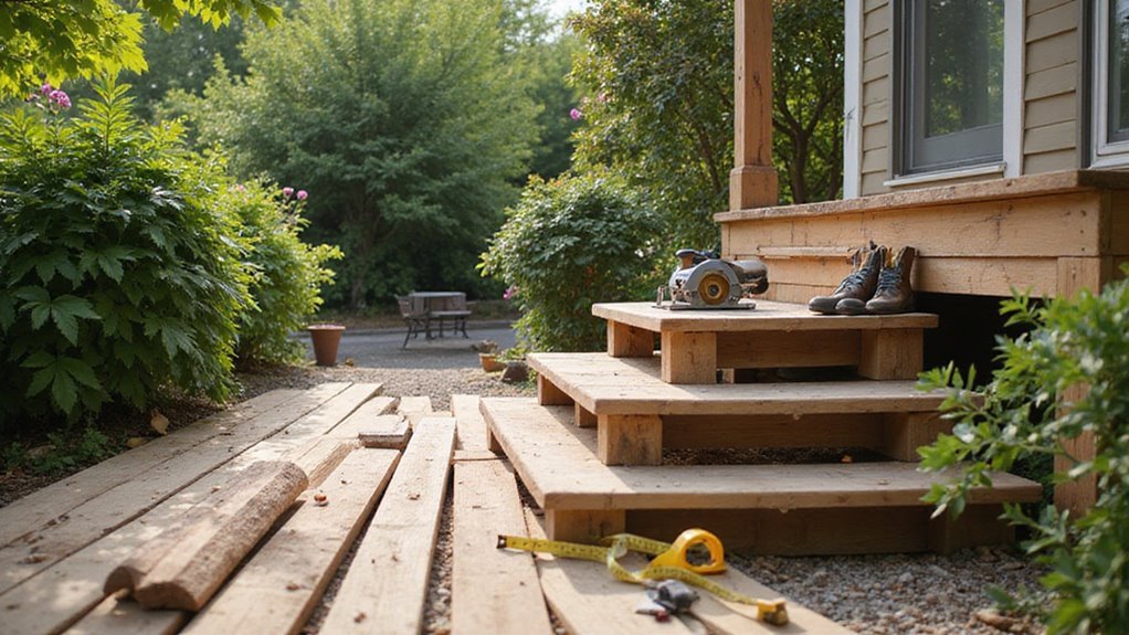 careful planning for stairs