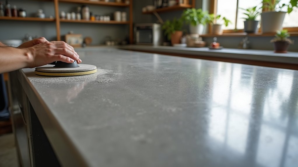 concrete finishing and polishing