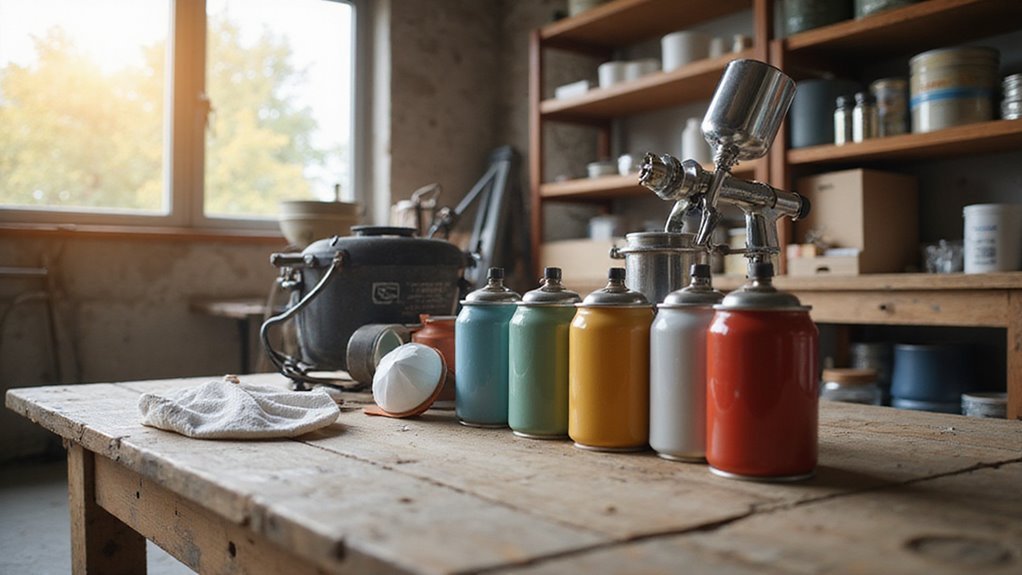 essential spray painting tools