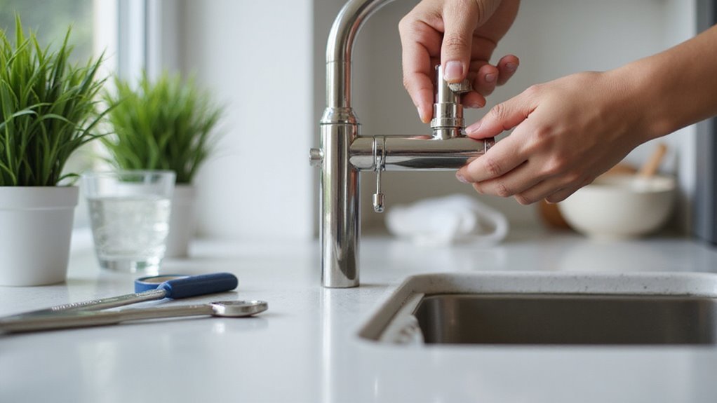 feed water adapter installation