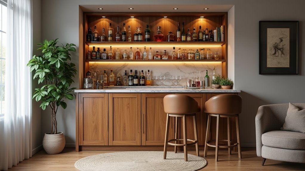 Diy Home Bar Ideas And Plans - homefrontcharm.com