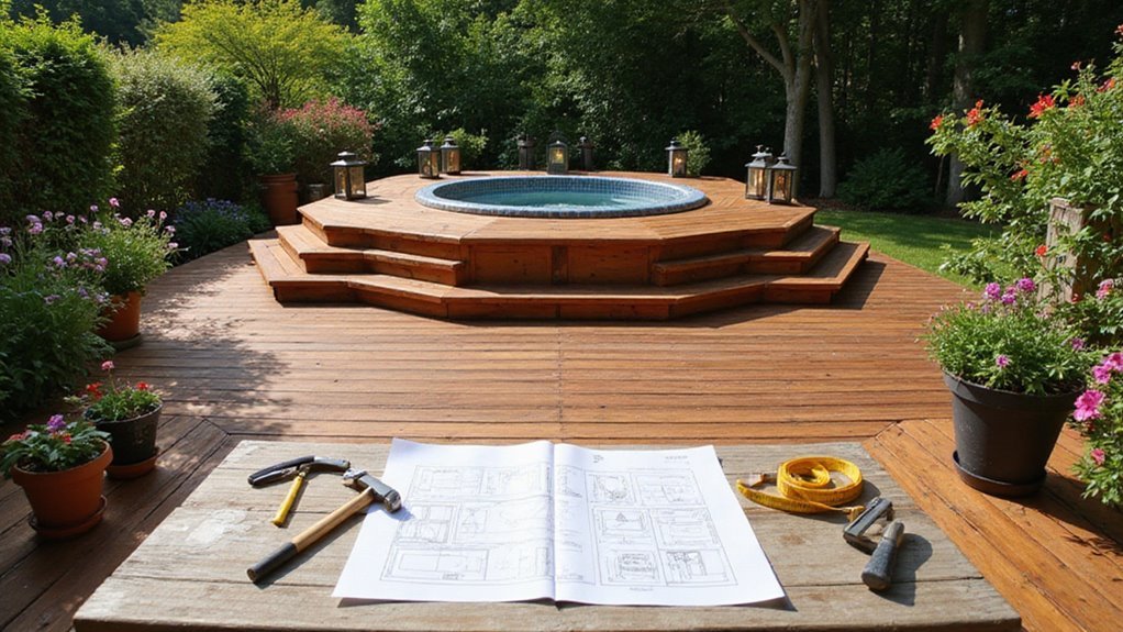 hot tub deck planning essentials