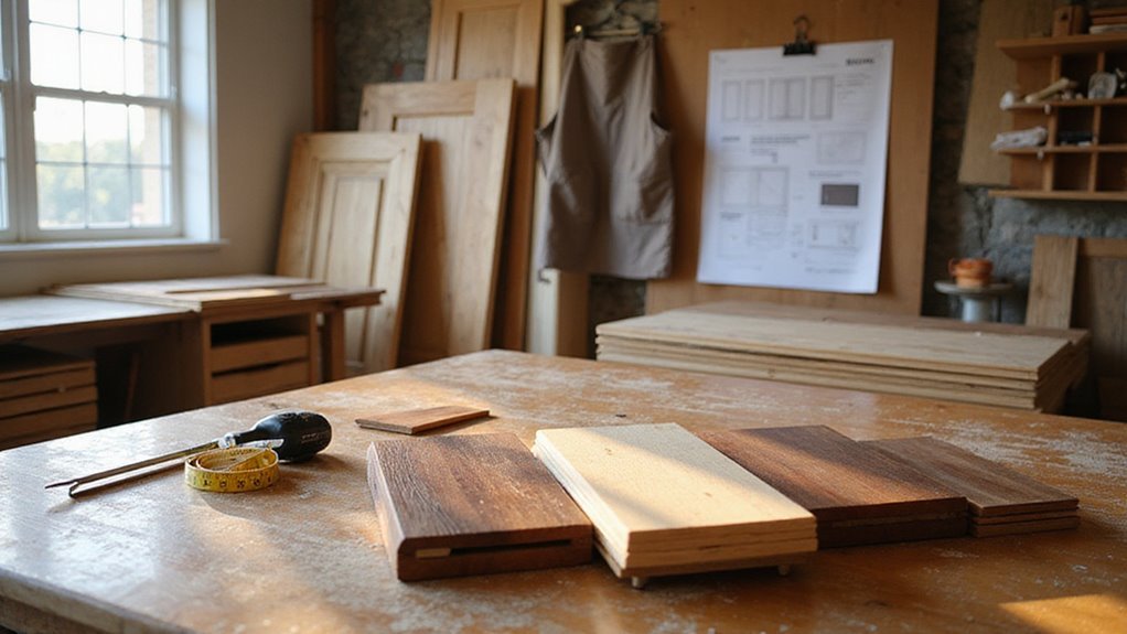 plan and select materials