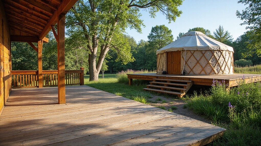 platform requirements for yurts