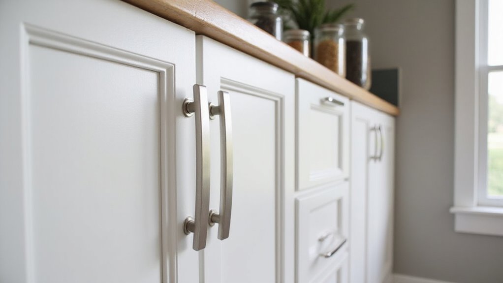 refinishing cabinet hardware properly