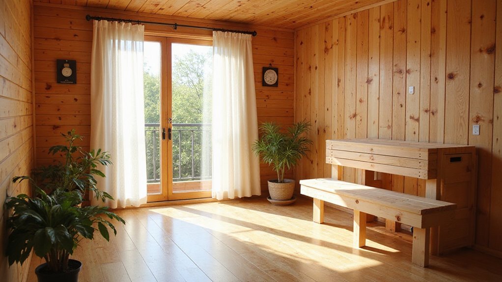 sauna ventilation and insulation