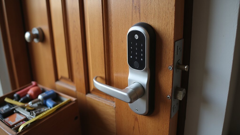 smart lock installation steps